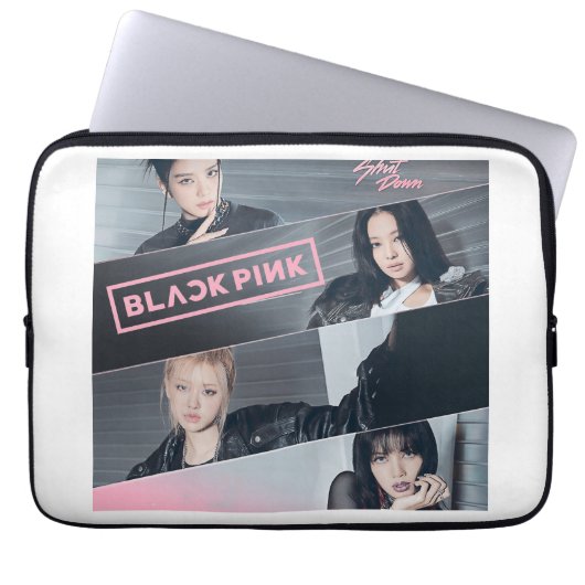 BlackPink Shut Down Laptop Sleeve (Voorkant)