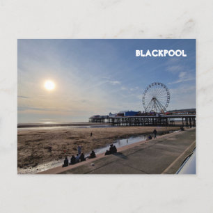 Blackpool Beach Briefkaart