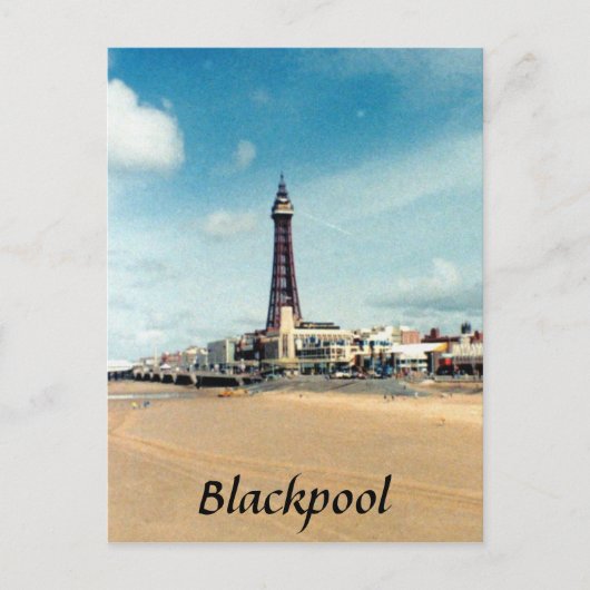 Blackpool Briefkaart (Voorkant)