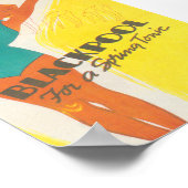 Blackpool England Vintage Travel Poster (Hoek)