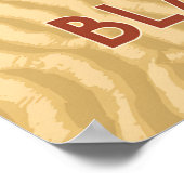 Blackpool Kust Reisposter Poster (Hoek)