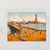  Blackpool Lancashire England Briefkaart (Voorkant / Achterkant)