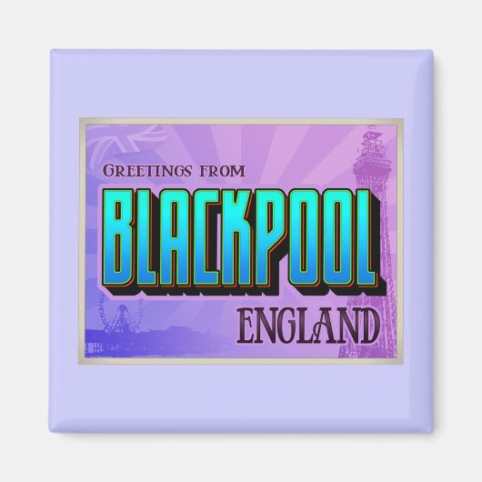 BLACKPOOL MAGNEET (Voorkant)
