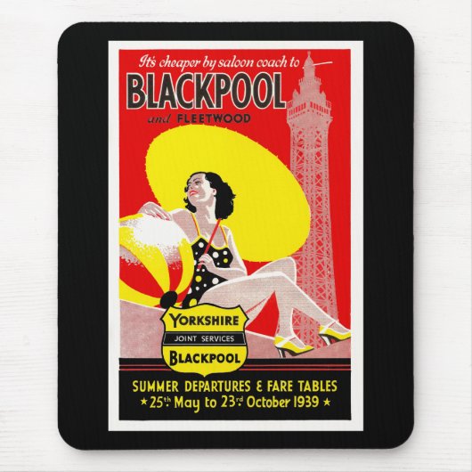 Blackpool Muismat (Voorkant)