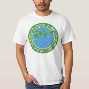 Blackpool naar Belem T-shirt