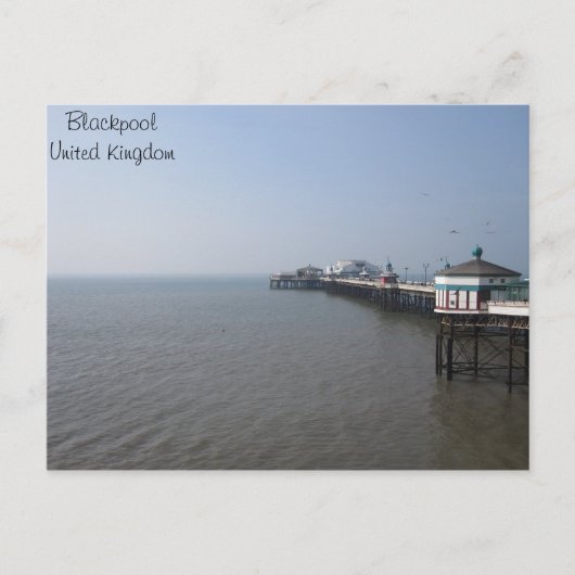 Blackpool North Pier Briefkaart (Voorkant)