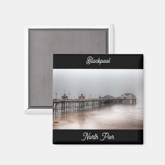Blackpool North Pier Magneet (Voorkant / Achterkant)