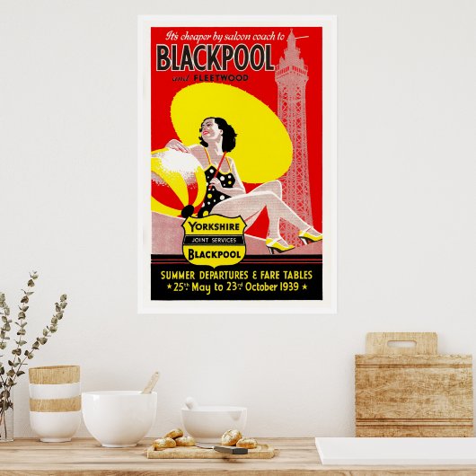 Blackpool Poster (Keuken)
