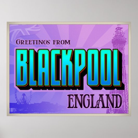 BLACKPOOL-poster Poster (Voorkant)