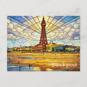 Blackpool Strand Briefkaart