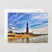 Blackpool Tower Briefkaart (Voorkant / Achterkant)