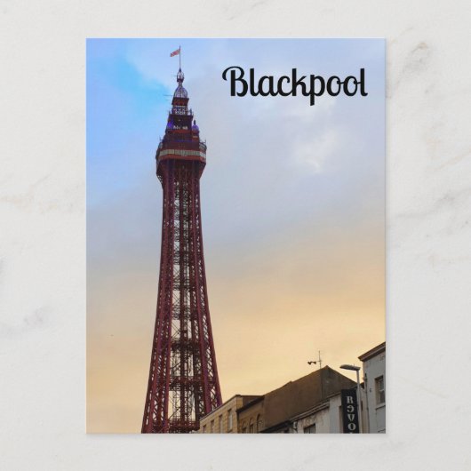 Blackpool Tower Briefkaart (Voorkant)