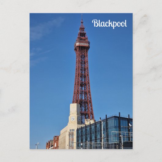 Blackpool Tower Briefkaart (Voorkant)