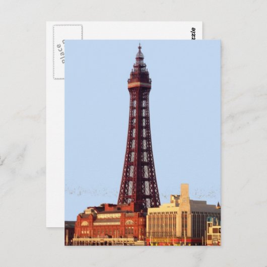 Blackpool Tower Briefkaart (Voorkant / Achterkant)