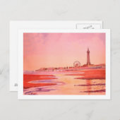 Blackpool Tower . Briefkaart (Voorkant / Achterkant)