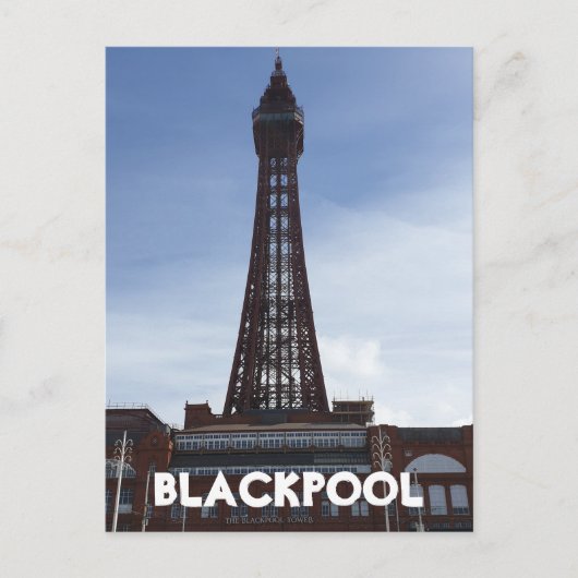 Blackpool Tower Briefkaart (Voorkant)