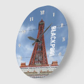 Blackpool Tower en Day Sky Grote Klok (Hoek)