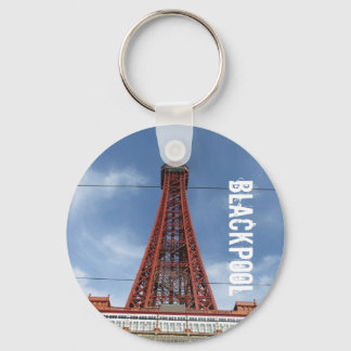 Blackpool Tower en Day Sky Sleutelhanger