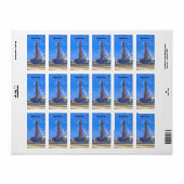 Blackpool Tower Etiket (Full Sheet)