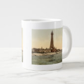 Blackpool Tower I, Lancashire, Engeland Jumbo Mok (Voorkant rechts)