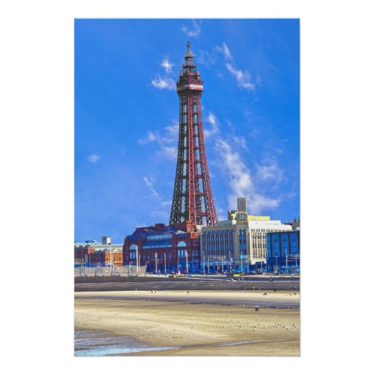 Blackpool Tower Perfect Poster (Voorkant)