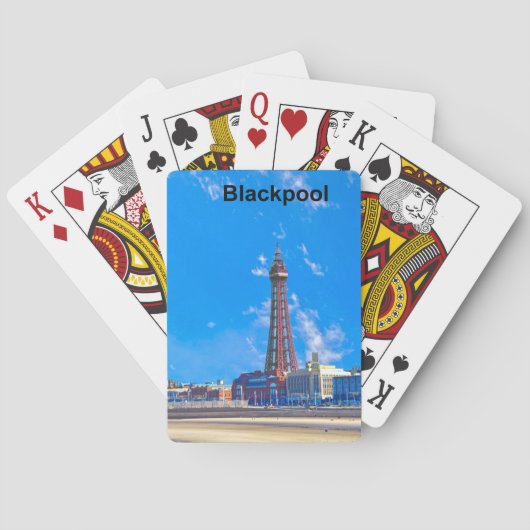 Blackpool Tower Pokerkaarten (Achterkant)