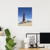 Blackpool Tower Poster (Thuiskantoor)