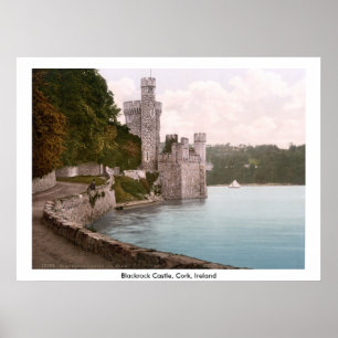 Blackrock Castle, Cork, Ierland Poster