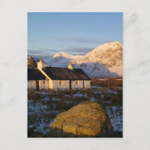 Blackrock Cottage, Glencoe, Hooglanden, Schotland  Briefkaart