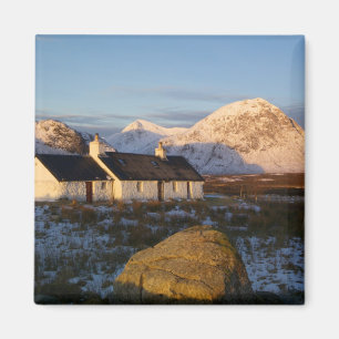 Blackrock Cottage, Glencoe, Hooglanden, Schotland Magneet