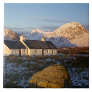 Blackrock Cottage, Glencoe, Hooglanden, Schotland Tegeltje