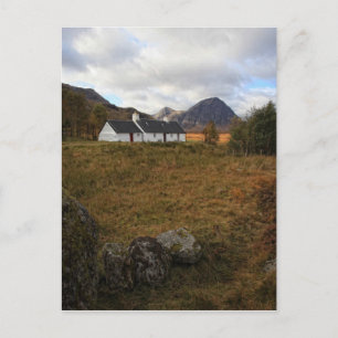Blackrock Cottage, Glencoe, Schotland Briefkaart