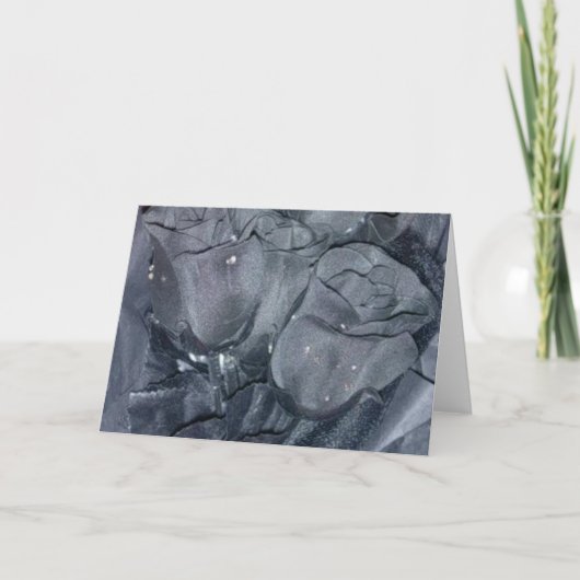 blackrose feestdagen kaart (Voorkant)