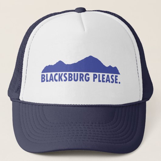 Blacksburg alsjeblieft trucker pet (Voorkant)