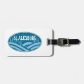Blacksburg Virginia Buiten Bagagelabel (Voorkant horizontaal)