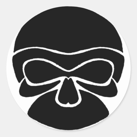 BlackSkull 1 sticker (Voorkant)