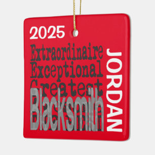 Blacksmith Buitengewone CUSTOM Keramisch Ornament