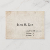 Blacksmith Calling Card Contactkaartje (Achterkant)