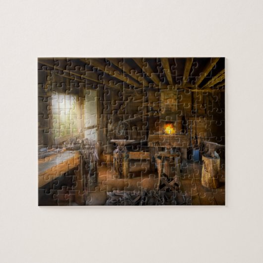 Blacksmith - Dat heeft een mooie ring. Legpuzzel (Horizontaal)