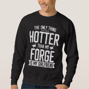Blacksmith Forge Hotter dan Vriendin Knife Meta Trui