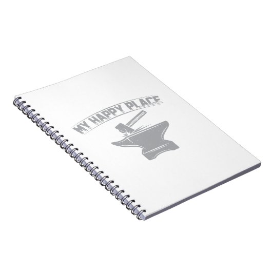Blacksmith Gifts | Blacksmithing Anvil Smeden Notitieboek (Rechterzijde)