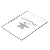 Blacksmith Gifts | Blacksmithing Anvil Smeden Notitieboek (Linkerzijde)