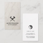 Blacksmith Iron Works Metal  Visitekaartje (Voorkant / Achterkant)