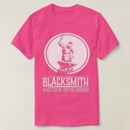 Blacksmith Master T T-shirt (Design voorkant)