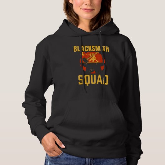 Blacksmith Squad Blacksmithing Job Hoodie (Voorkant)