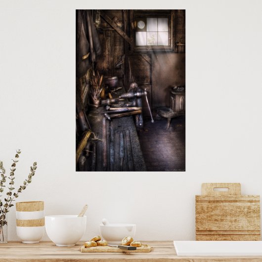 Blacksmith - The Blacksmith's Shop Poster (Keuken)