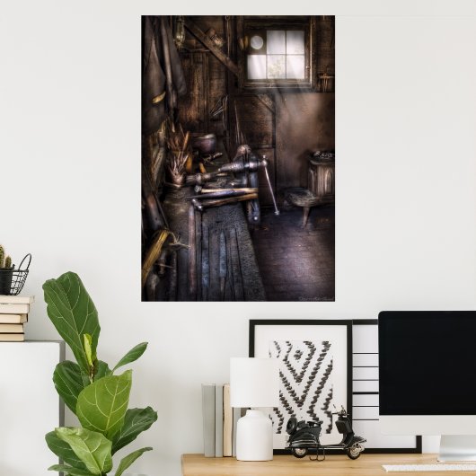Blacksmith - The Blacksmith's Shop Poster (Thuiskantoor)