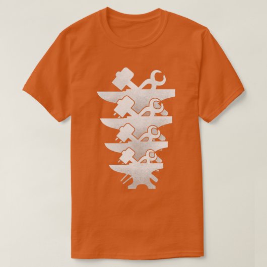 Blacksmith Tools Perfect Blacksmith Gift Idee T 1 T-shirt (Design voorkant)