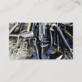 Blacksmith Tools Visitekaartje (Achterkant)