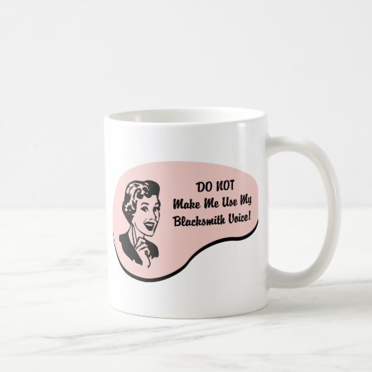 Blacksmith Voice Koffiemok (Rechts)
